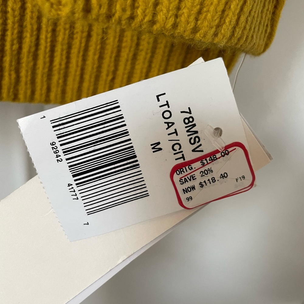 NEW French Connection Color Block Sweater. - Picture 3 of 3